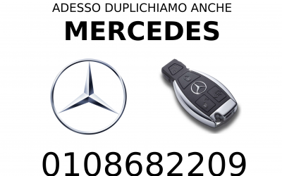 Duplicazione chiave con telecomando Mercedes